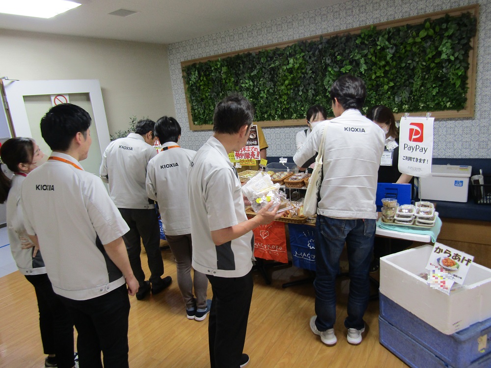 第二回　社会福祉施設の皆さんによる　お菓子＆パン販売会