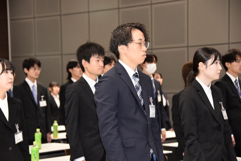 内定式の様子１