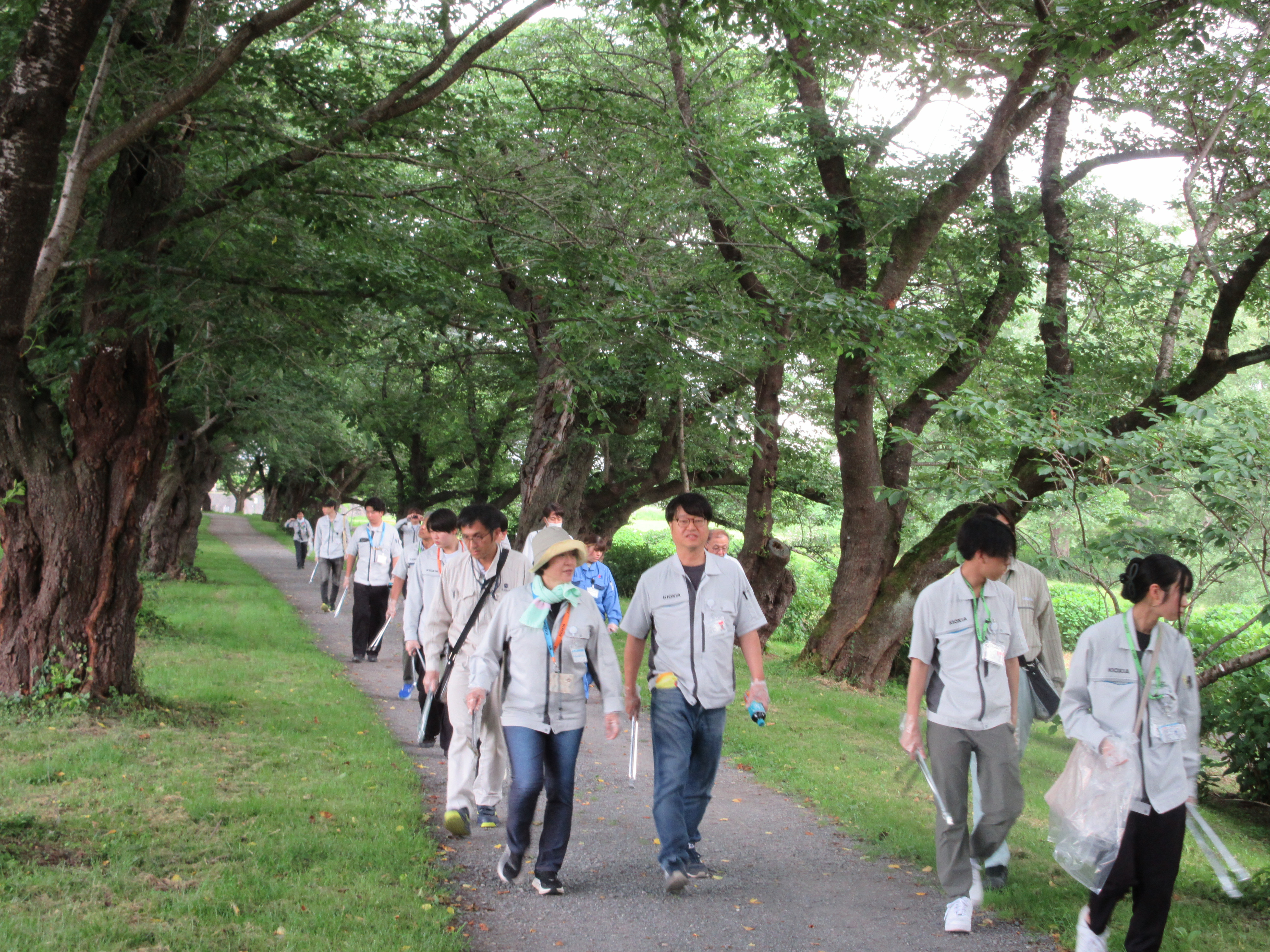 ■展勝地における清掃活動